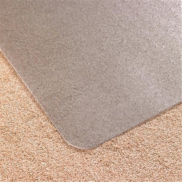 Floortex Floortex Cleartex 1115240EV Advantagemat Pvc Rectangular Chair Mat For Plush Pile Carpets Over 0.75 In. 48 X 60 In. 1115240EV